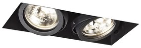 RENDL R12051 ELECTRA podhľadové svietidlo, bezrámčekové čierna