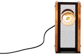 Brilliant - Stolná lampa CALANDRA 1xE27/42W/230V borovica