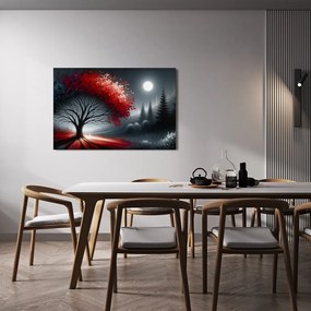 Obraz strom života pod mesiacom