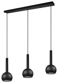 Čierne závesné svietidlo Ciliana – CINQUE