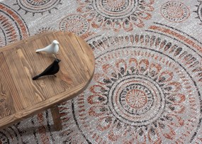 My Flair, Kusový koberec Echo cream – na von aj na doma, 80x150, béžová, chodba / predsieň