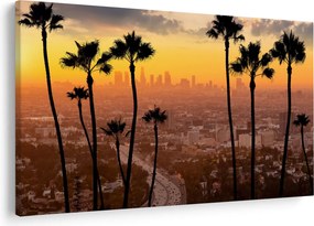 Obraz - Panorama Los Angeles (90x60 cm)