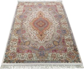 DY Prémiový koberec s exkluzívnym vzorom Pers 03 - krémová Rozmer: 150x230 cm