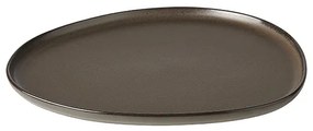 Raw Organics Metallic Brown - Dinner plate