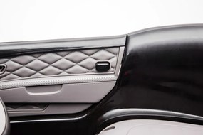 LEAN CARS Elektrická autíčko  Bentley Mulsanne - čierne - lakované  - 2x45W- BATÉRIA - 12V7Ah - 2024