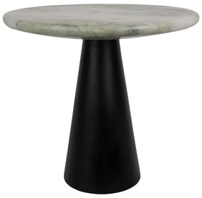 Mramorový okrúhly odkladací stolík ø 40 cm Force – Leitmotiv