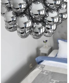 ByRydens 4200440-4505 - Luster na lanku GROSS 8xG9/4W/230V dymová/čierna