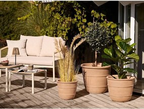 Sivobéžové kameninové šálky v súprave 4 ks 360 ml Viola – House Nordic