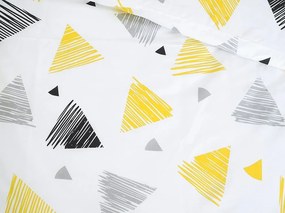 Obliečky z renforcé bavlny TRIANGLE biele Rozmer obliečok: 70 x 90 cm | 140 x 200 cm