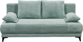 XXXLutz ROZKLADACIA POHOVKA, textil, pastelová zelená MID.YOU - Sedačky - 002220023902