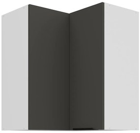 Kuchynská skrinka Aria-Gr/Wh Anti Fingerprint 60x60 Gn-72 2f (90°)