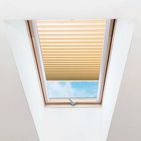 FOA Plisé roleta na strešné okná, Priesvitná, Marhuľová, P 013 , 60 x 70 cm