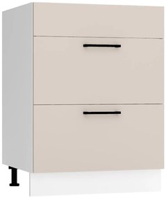 Kuchynská skrinka Max D60pc S/2 Zasl   svetlobéžová