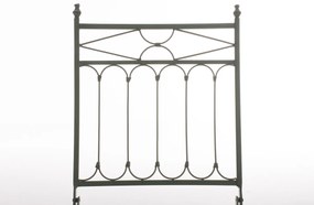 Kovová skladacia stolička Asina - Zelená antik