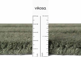 Vikosa, Kusový koberec Vikosa Arcura 106271 Dark Green, 80x150, zelená, obývacia izba