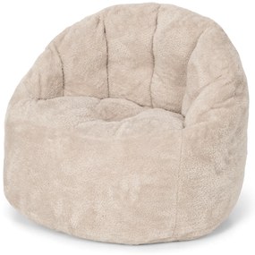 Kreslo detské plyšové Soft Beige