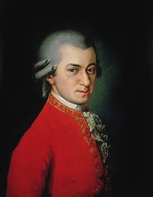 Krafft, Barbara - Umelecká tlač Wolfgang Amadeus Mozart, 1818, (30 x 40 cm)