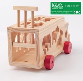 Kamión s vkladacími tvarmi – zvieratká