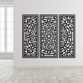 SENTOP | Nástenná dekorácia trojdielny panel mandala  | SENTOP PR0514-A