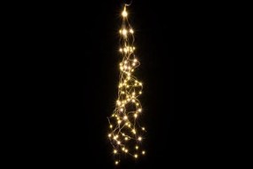 Nexos 57375 Vianočné dekoratívne osvetlenie - drôtiky - 100 LED teple biele