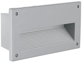 EGLO 88575 - vonkajšie svietidlo ZIMBA 1xE14/60W strieborná