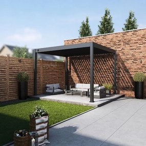 Bioklimatická pergola INTRO NEO 3,6X3m hliník+oceľ, voľne stojaca