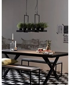 Markslöjd 105780 - LED Stmievateľný luster TRAY 3xLED/3W/230V čierna