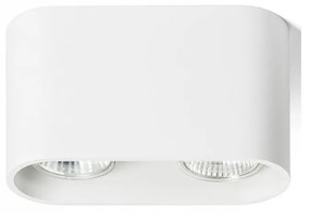 RED - Design Rendl - R12732 - Bodové svietidlo MANTOVA 2xGU10/35W/230V biela