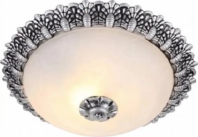 Brilagi - Stropné svietidlo FRESCO 2xE27/40W/230V priemer 30 cm strieborné