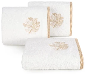 FROTÉ UTERÁK PALMS SADA 6KS 50X90 CM BIELA
