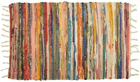 Obojstranný koberček Chindi viacfarebný