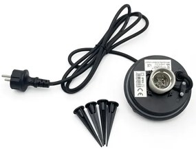 Vonkajšie dekoračné svietidlo LUMISTONE 1xE27/15W/230V IP65 priemer 31,8 cm