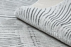 Koberec BLISS Z206AZ256 línie, svetlosivý / sivý