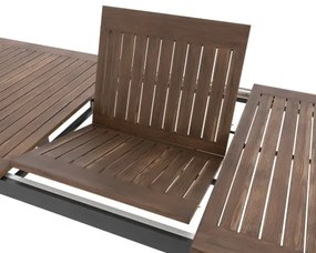 Doppler EXPERT WOOD Plus - záhradná hliníková sedacia súprava 8+1