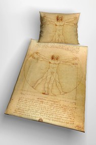 3d obliečky Vitruvian Man 140x200 cm