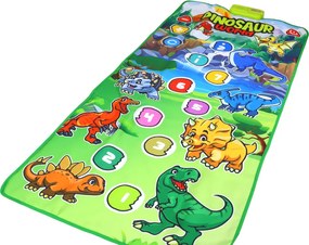 LEAN Toys Interaktívna tanečná podložka so zvukmi dinosaurov