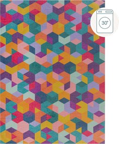 Flair Rugs, Kusový koberec Match Axel Geo Multi, 120x170, viacfarebná, chodba / predsieň