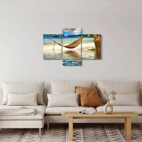 Obraz - Relax na pláži (90x60 cm)
