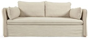 Rozkladacia pohovka sivobéžová 210 cm Tanit – Kave Home