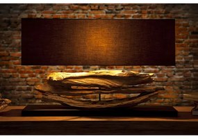 Stolová lampa 17327 Riverine - Čierna  - Komfort-nábytok