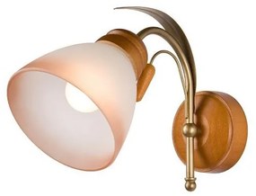 Nástenné svietidlo TULIPAN 1xE27/60W/230V buk