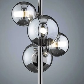 Wofi 8014.04.24.9000 - LED Stolná lampa 4xG9/3W/230V čierna