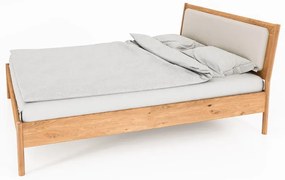 Jednolôžková posteľ z dubového dreva 90x200 cm v prírodnej farbe Pola - The Beds