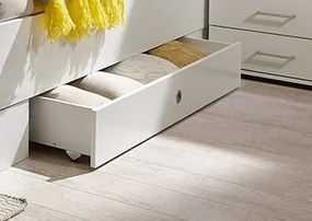 Posteľ s osvetlením Cheep 180x200 cm, biela