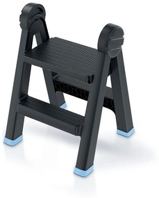 Schodíky Tritan Ladder čierno-modré
