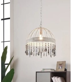 Eglo 43587 - Luster na lanku STEELEVILLE 1xE27/40W/230V