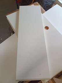 AKCIA Biela výklopná skrinka na topánky PRIMO II. akosť