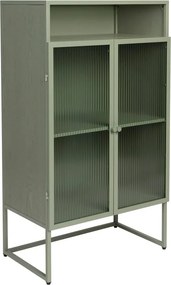 Zelená vitrína 60x105 cm Herbe - White Label