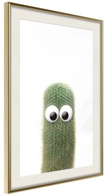 Artgeist Plagát - Prickly Friend [Poster] Veľkosť: 30x45, Verzia: Čierny rám