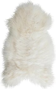 Ovčia kožušina biela